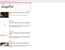 Tablet Screenshot of design.nl